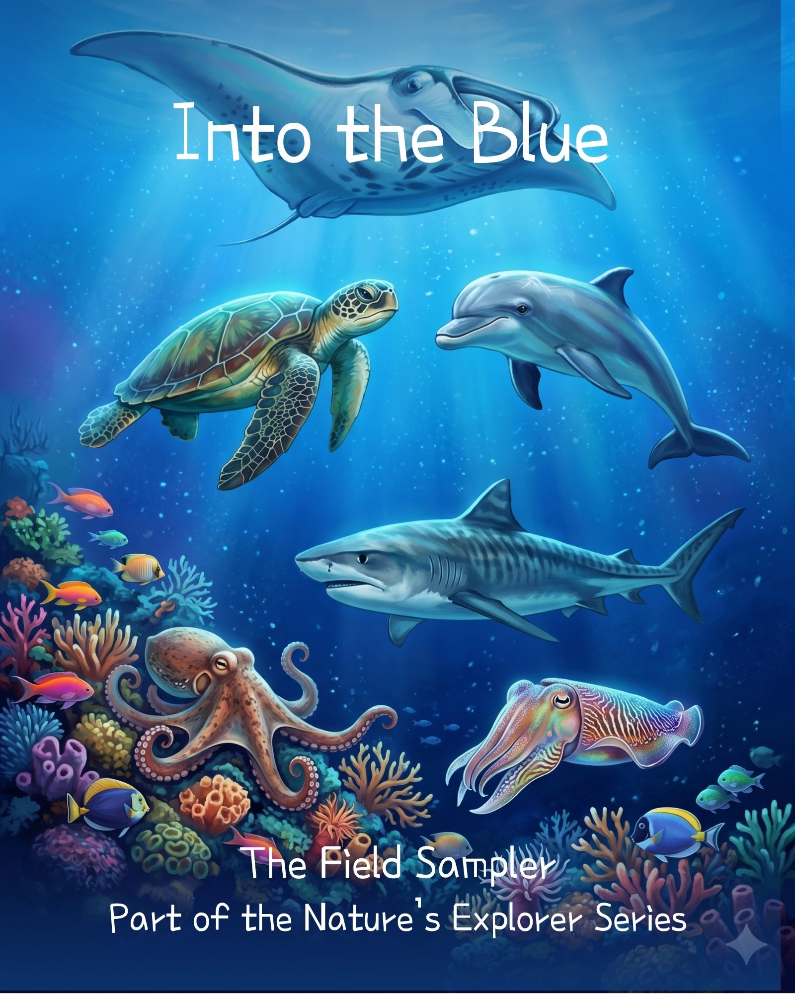 Into the Blue book cover